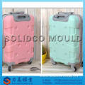 plastic customized high quality luggage case injection mould